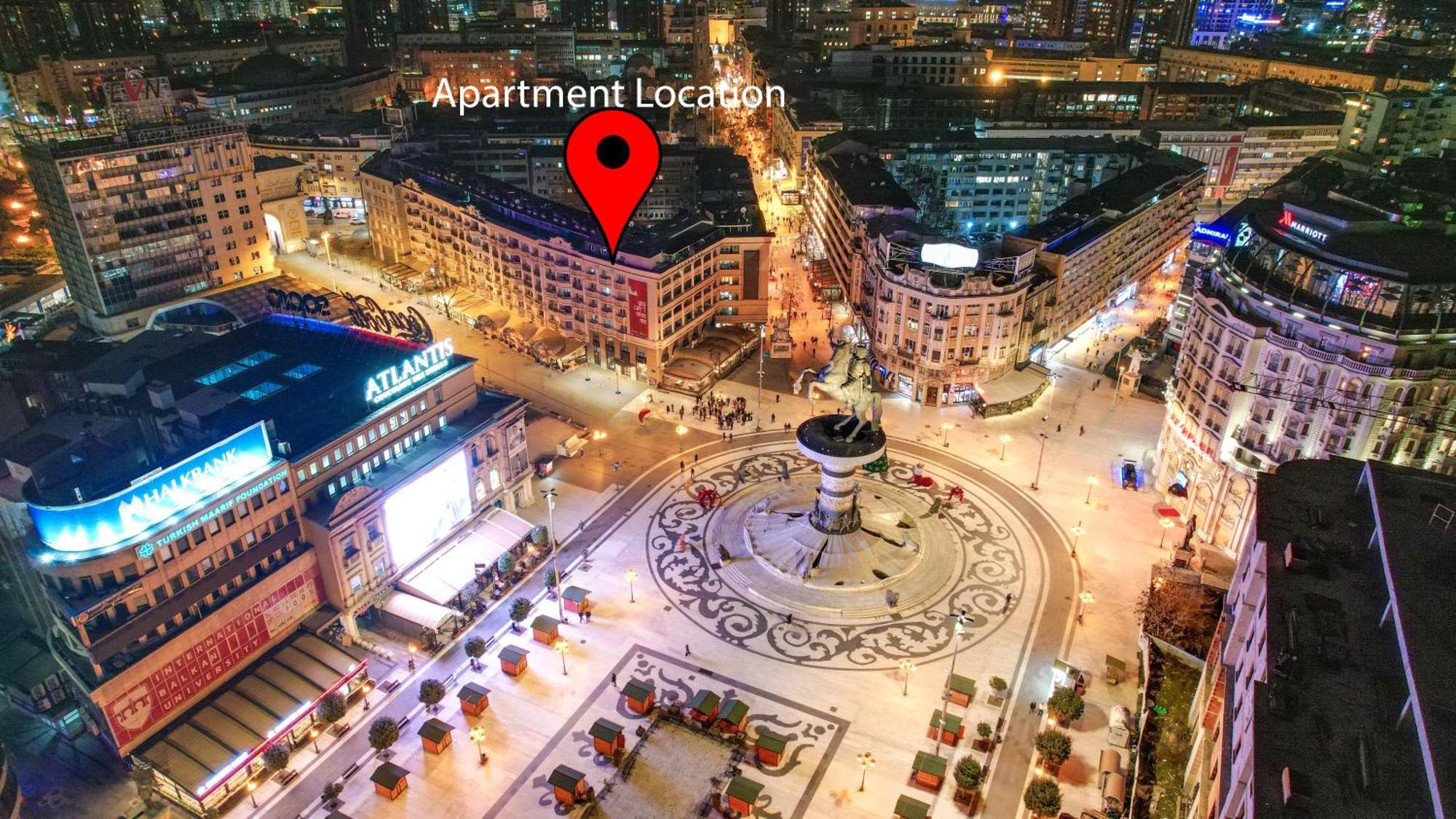 Fantazy Apartment Main Square สโกเปีย ภายนอก รูปภาพ