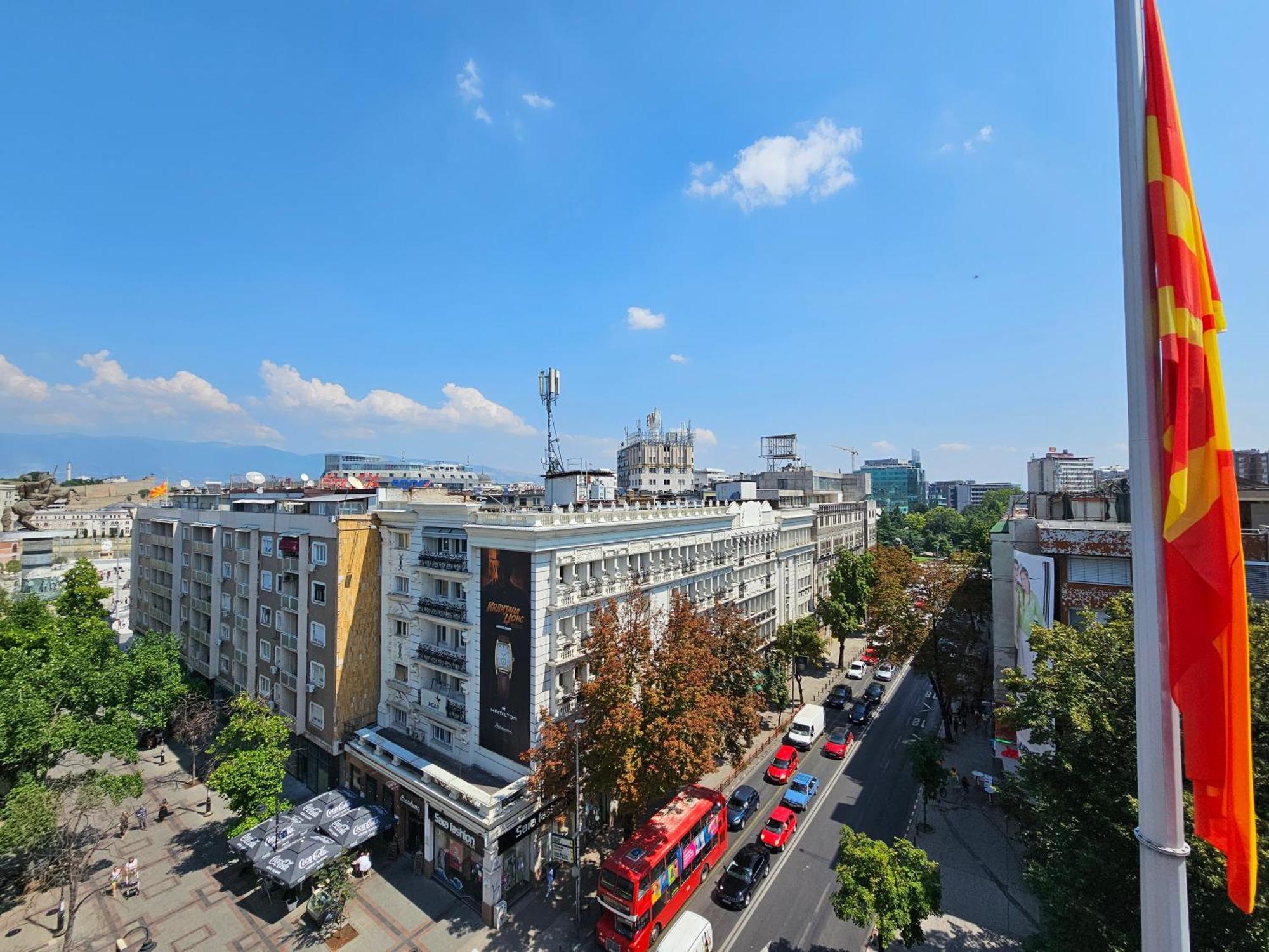 Fantazy Apartment Main Square สโกเปีย ภายนอก รูปภาพ