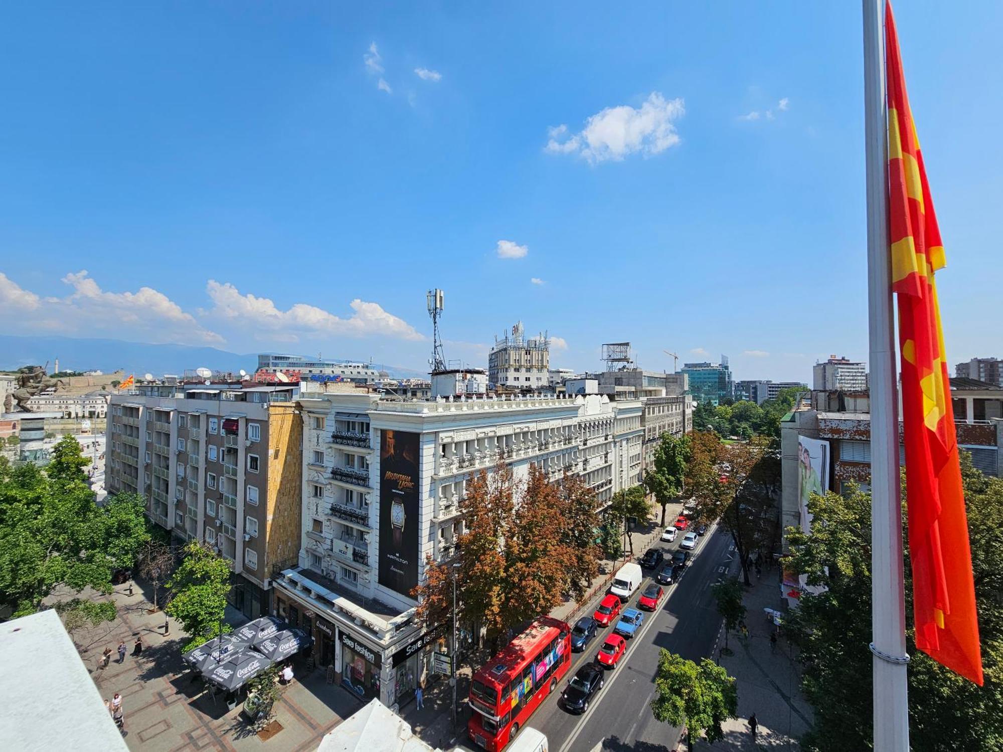 Fantazy Apartment Main Square สโกเปีย ภายนอก รูปภาพ