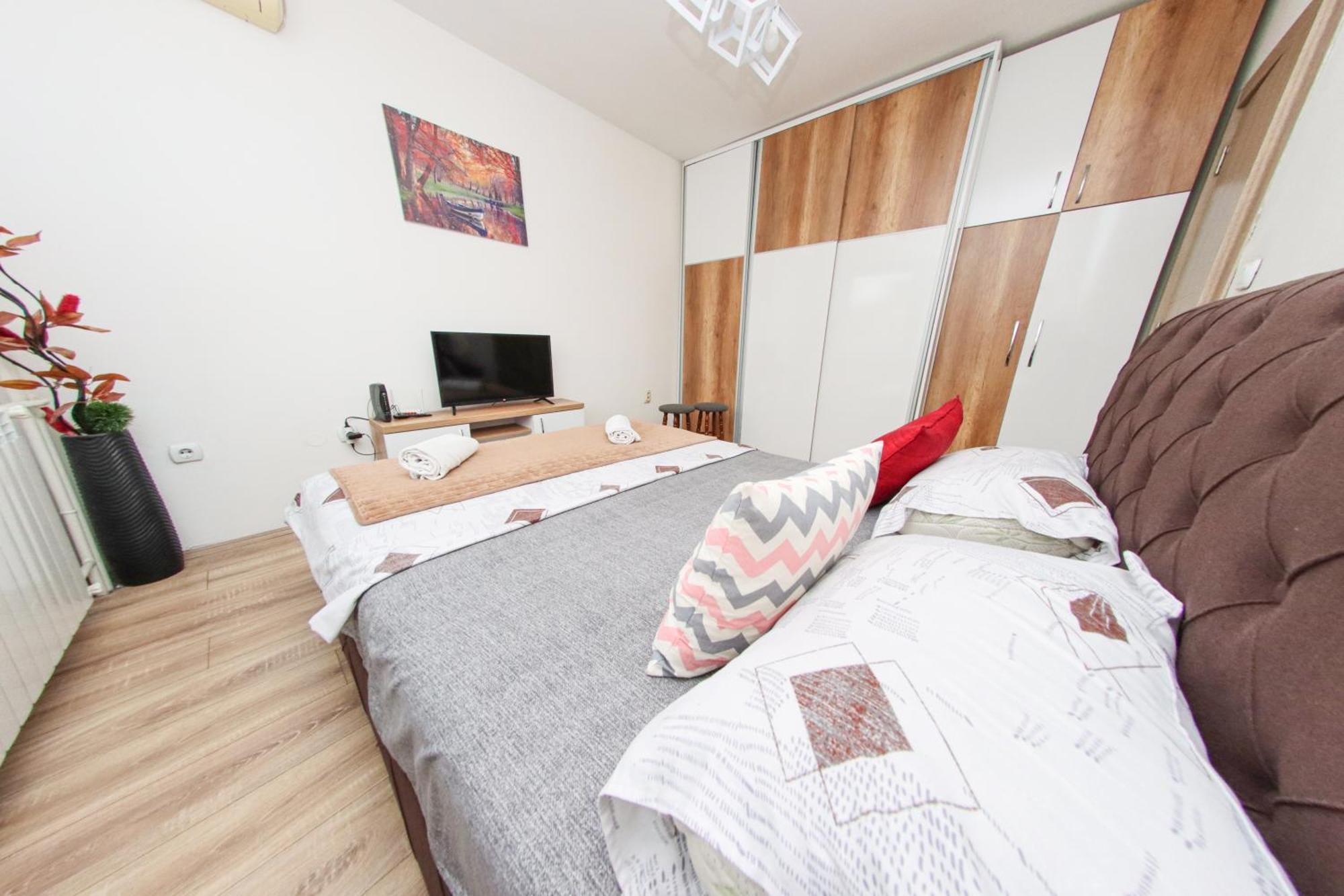 Fantazy Apartment Main Square สโกเปีย ภายนอก รูปภาพ